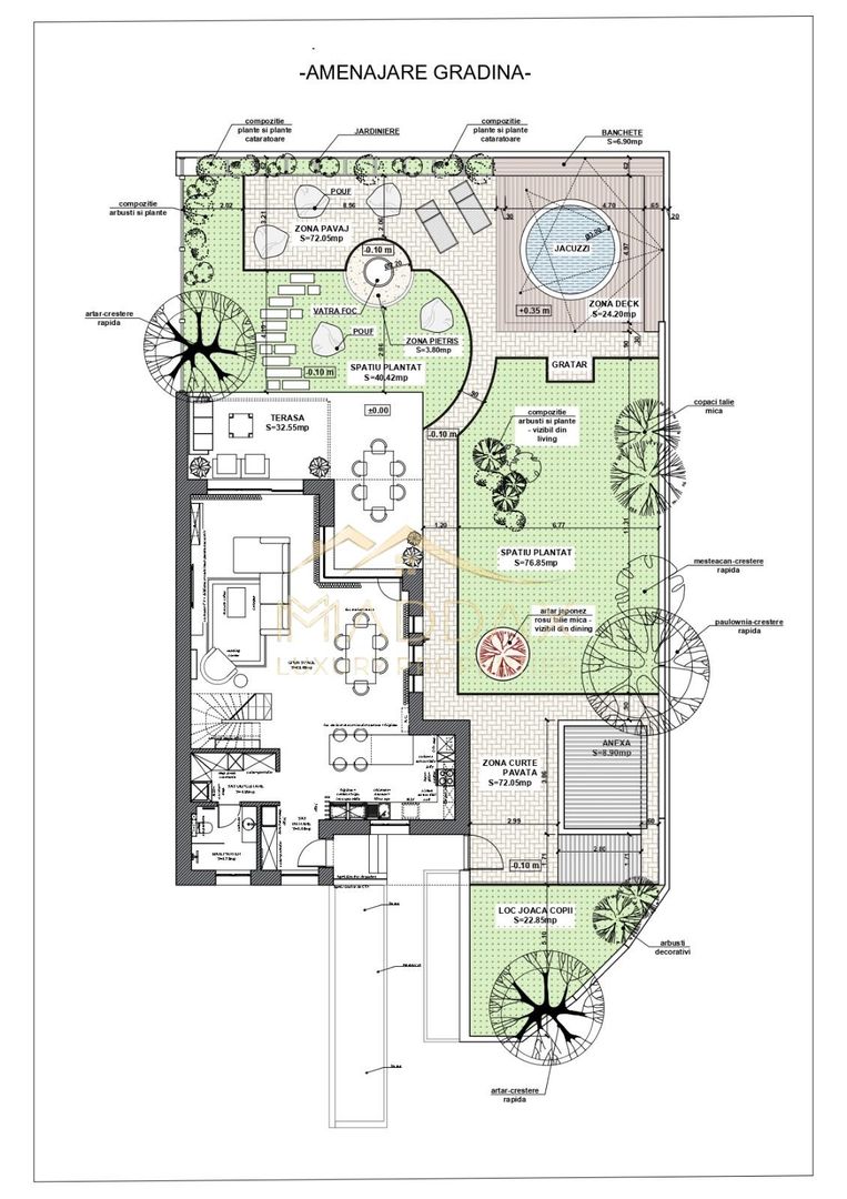 Vila 5 camere *195mp* + Gradina Proprie *245mp* // Pipera - Schiță 34