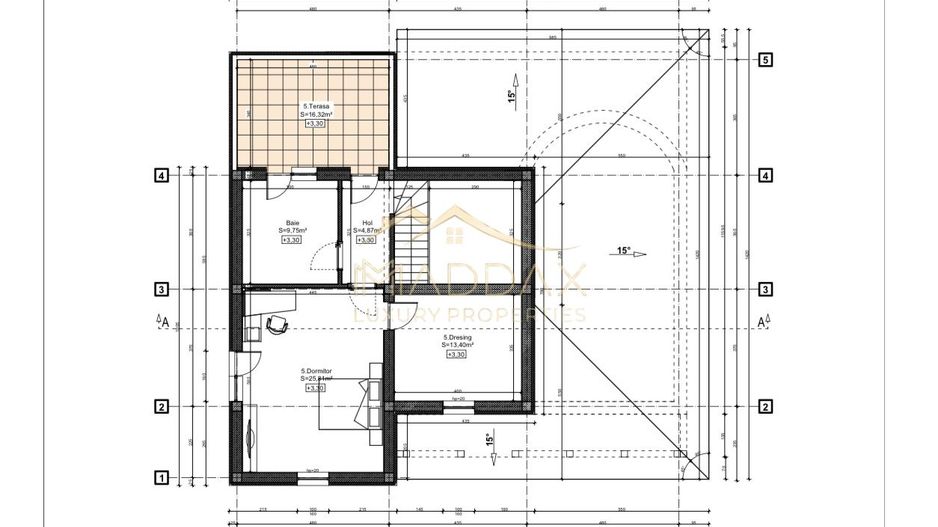 Vila cu 5 camere *616mp* / 1600mp teren / Corbeanca - Schiță 49