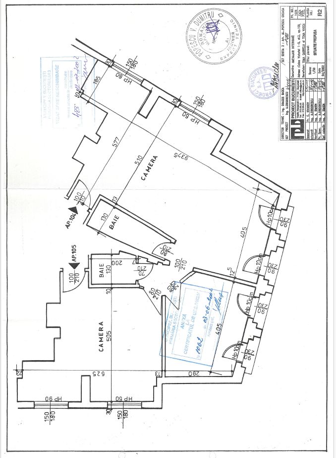 Apartament cu 2 camere de vanzare in Calea Victoriei nr 1 - Poză 8