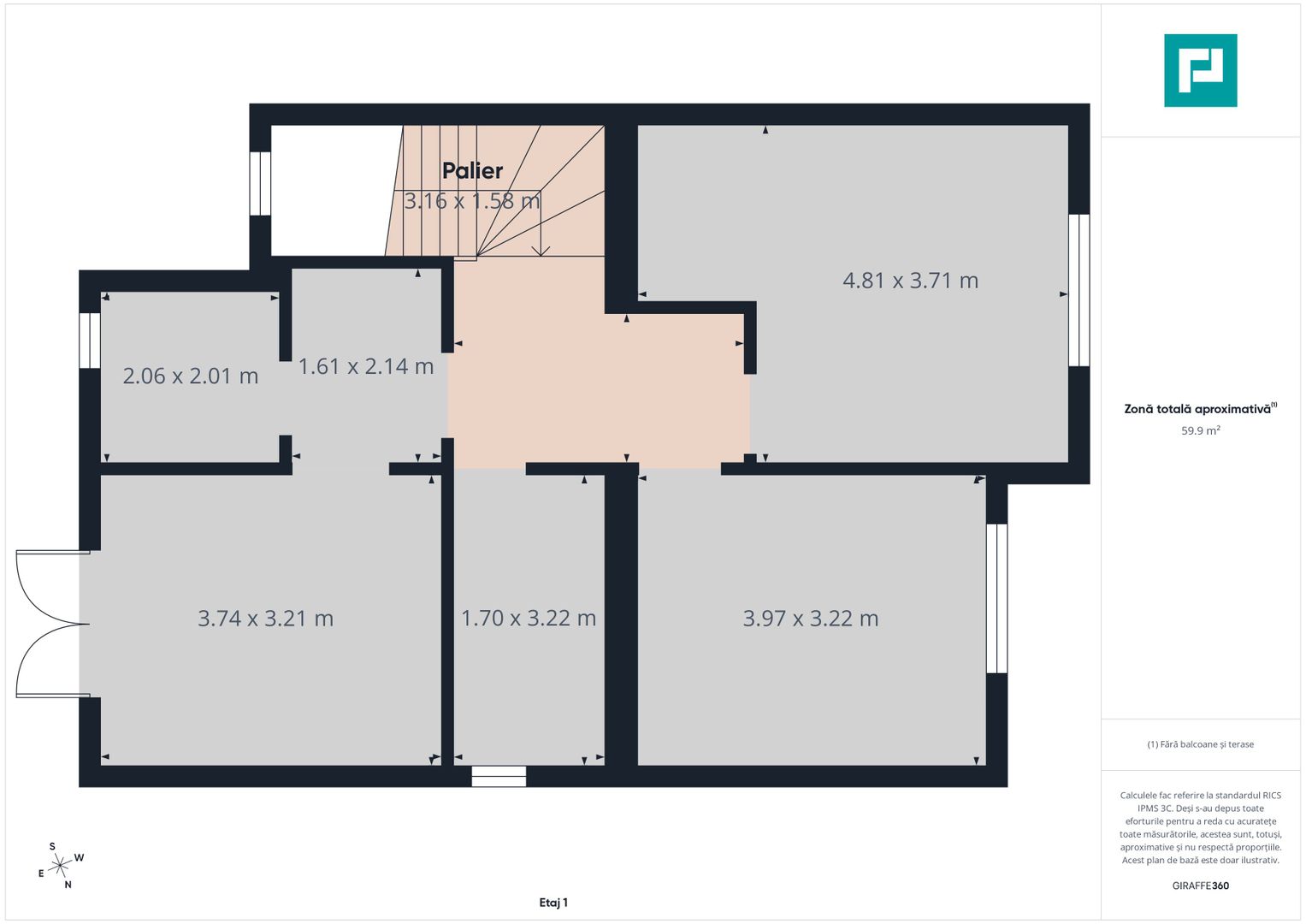 Duplex solid 120 mp, intimitate și calm in Chisoda - Poză 7