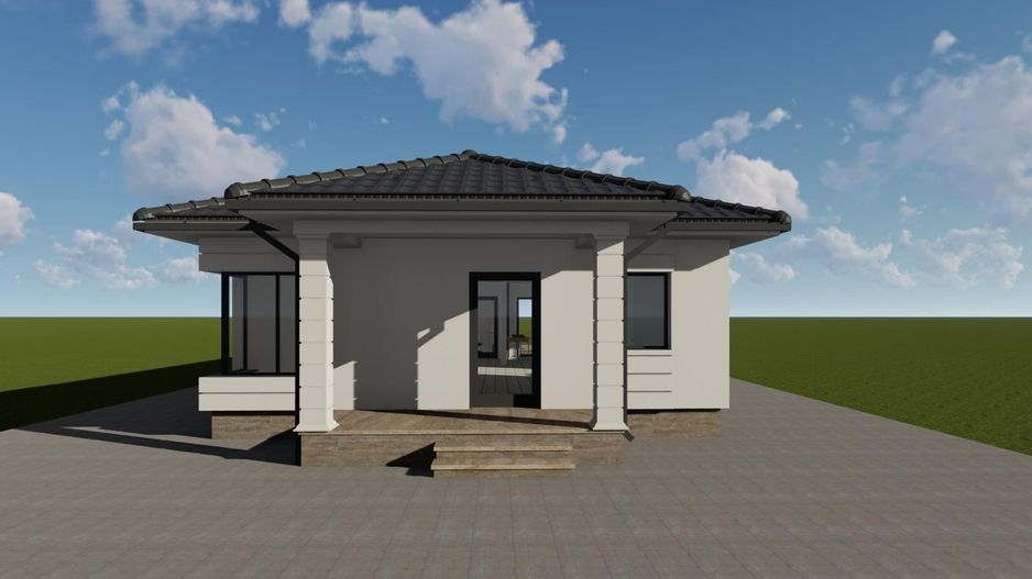 Casă moderna , 4 camere, teren484mp, zona Dealul Furcilor - Poză 1