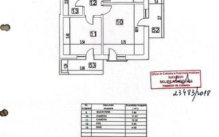 Apartament 2 camere cu parcare inclusa-Titan-Pallady-Mobilat - Schiță 10