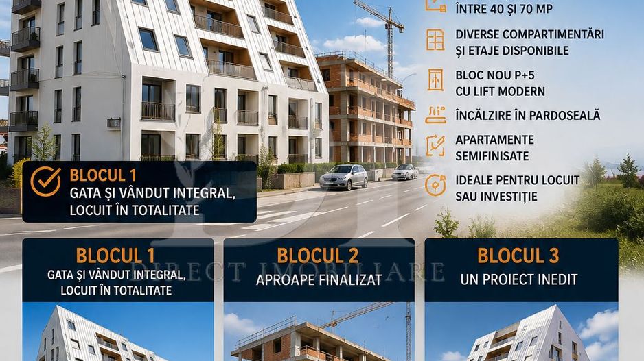 Apartamente diferite suprafețe | Câmpia Turzii - Poză 7