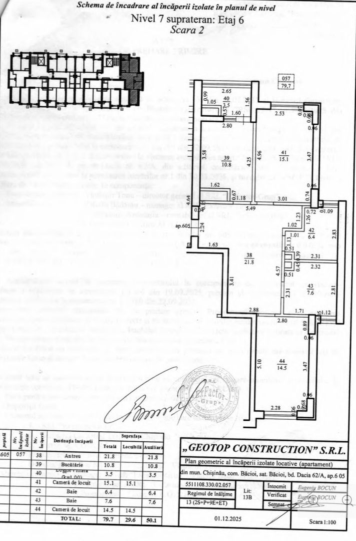 Vânzare, apartament, 2 camere, bd. Dacia, Botanica - Poză 18