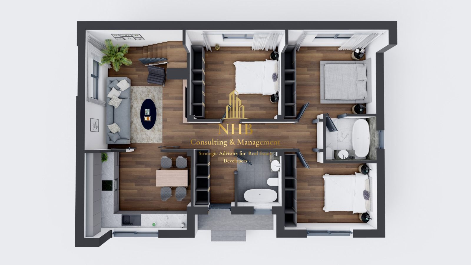 Vila 4 camere, toate utilitatile, strada asfaltata, Balotesti - Poză 3