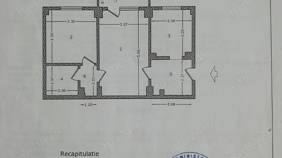 APARTAMENT 2 CAMERE ULTRACENTRAL 13 SEPTEMBRIE BLOC 1994 - Poză 7