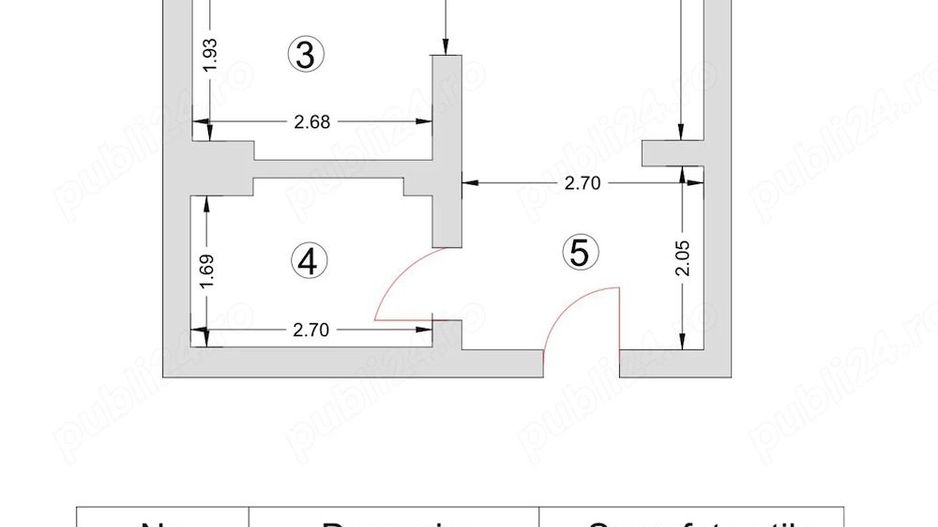 Apartament cu 2 camere, etaj 3, 43 mp, Zona Stefan Cel Mare - Poză 5