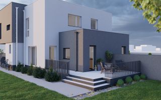 Duplex asimetric-pozitionare excelenta Sacalaz - Poză 7