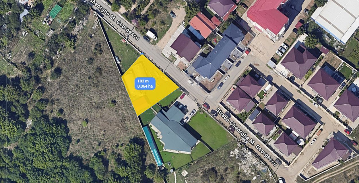 Central -640 mp teren intravilan, Voluntari - Poză 1