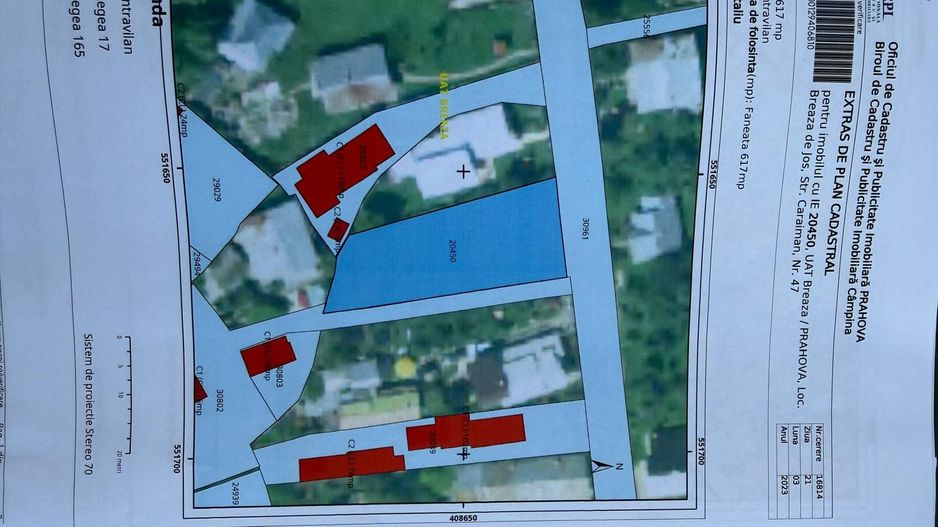 Teren superb 1662 mp cu Proiect existent - langa Lac de Verde - Breaza - Poză 18
