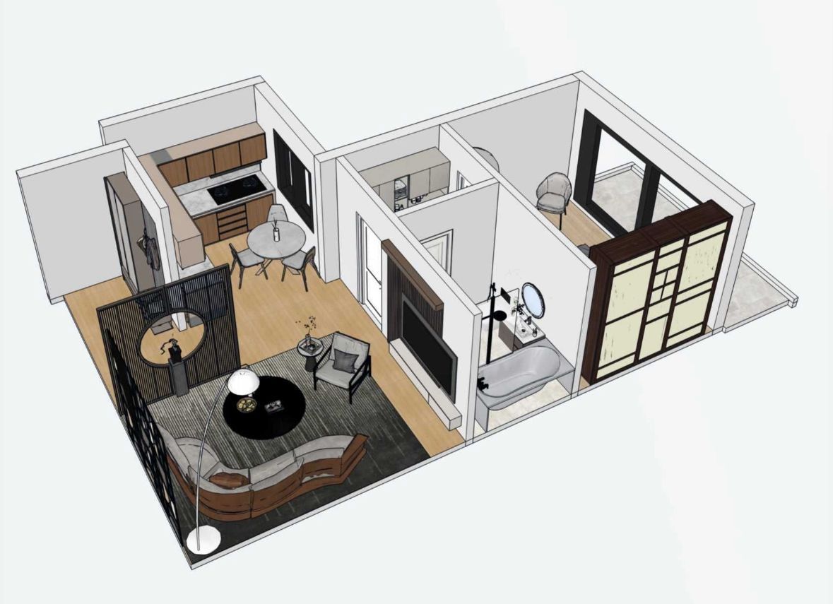 AP. 2 CAMERE DAMAROAIA, LOC PARCARE, BLOC NOU, BOXA SUBSOL, COMIS 0% - Schiță 7