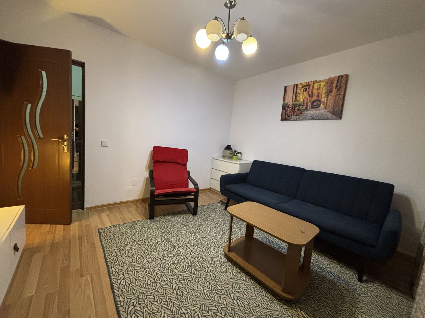 Garsoniera decomandata, et 1,mobilată/utilată, parcare inclusă, 3-4 min RATB 480 - Poză 2