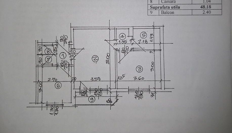 Apartament 2 camere pe Calea Mosilor, posibilitate instalare centrala - Poză 12