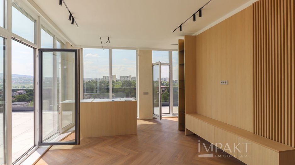 Penthouse de lux – Sopor Unu, Gheorgheni | 84 m² utili + terasa 71 m² - Poză 1
