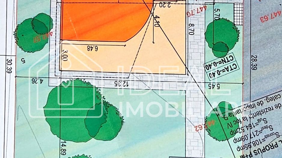 Casa Individuala Moderna cu 5 camere si 668 mpu curte, in Cristian - Schiță 5