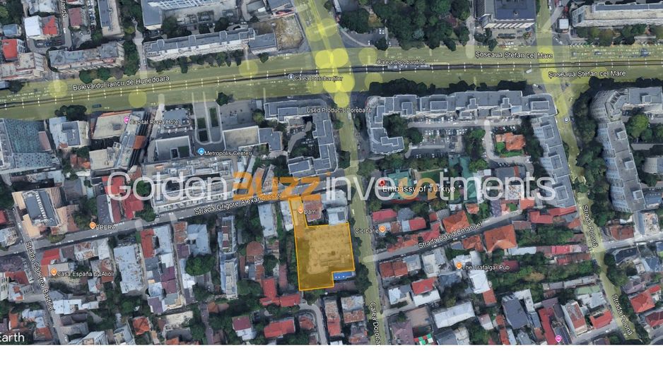 Teren 2.500 m² cu dublă deschidere – Calea Dorobanți - Poză 3