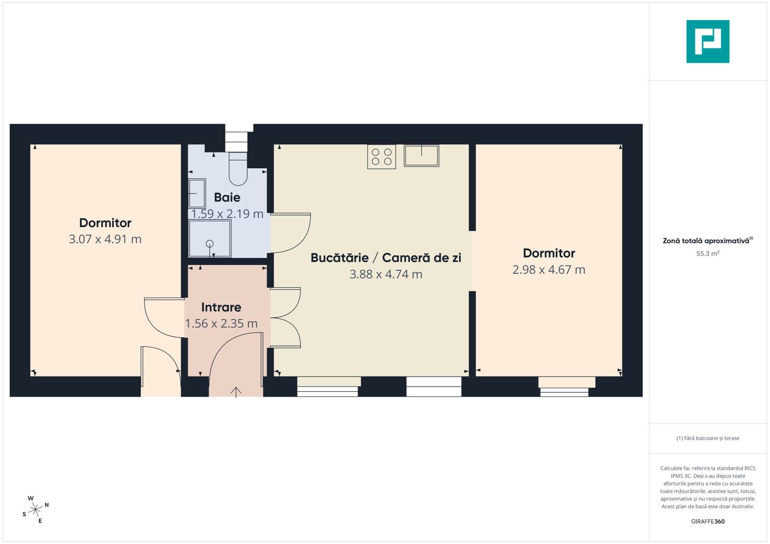 Apartament 2 camere ultracentral Oradea - Poză 8