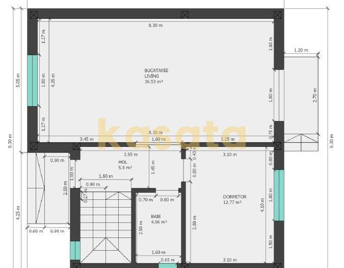 Casă Domnești 🏡 | Construcție 2026 ✨| Toate Utilitățile 🔥💧 - Schiță 20