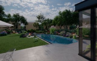 Vila Exclusivista *296mpc* / 753 mp teren + piscina si fire-pit / Balotesti - Poză 5