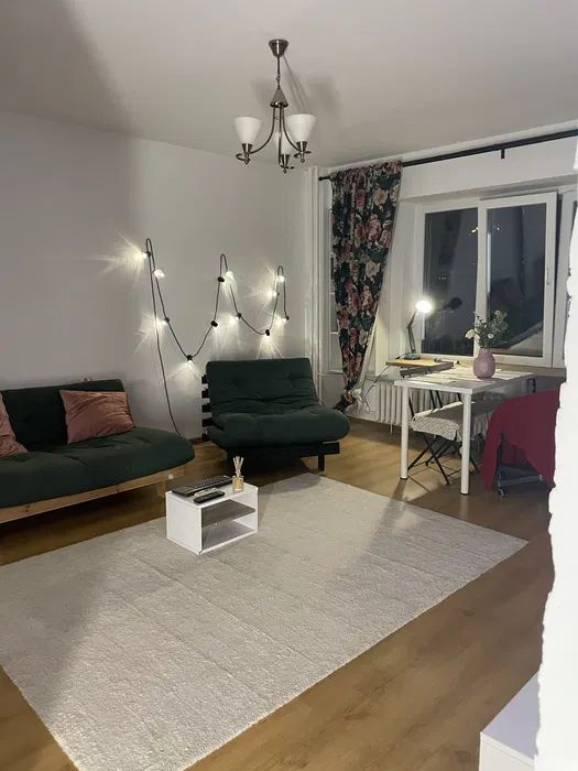 Garsonieră 40 mp Timpuri Noi, etaj 1, mobilată complet, modernă - Poză 1
