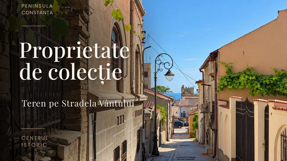 Proprietate de colecție | Teren pe Stradela Vântului – Centrul Istoric - Poză 1