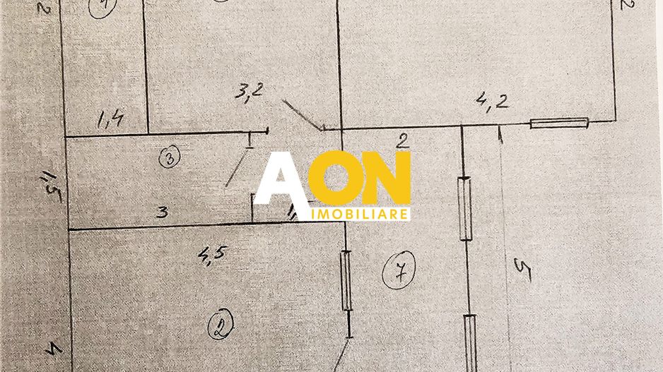 Casa cu 3 camere, renovata, 753 mp teren, zona Prefectura - Schiță 15