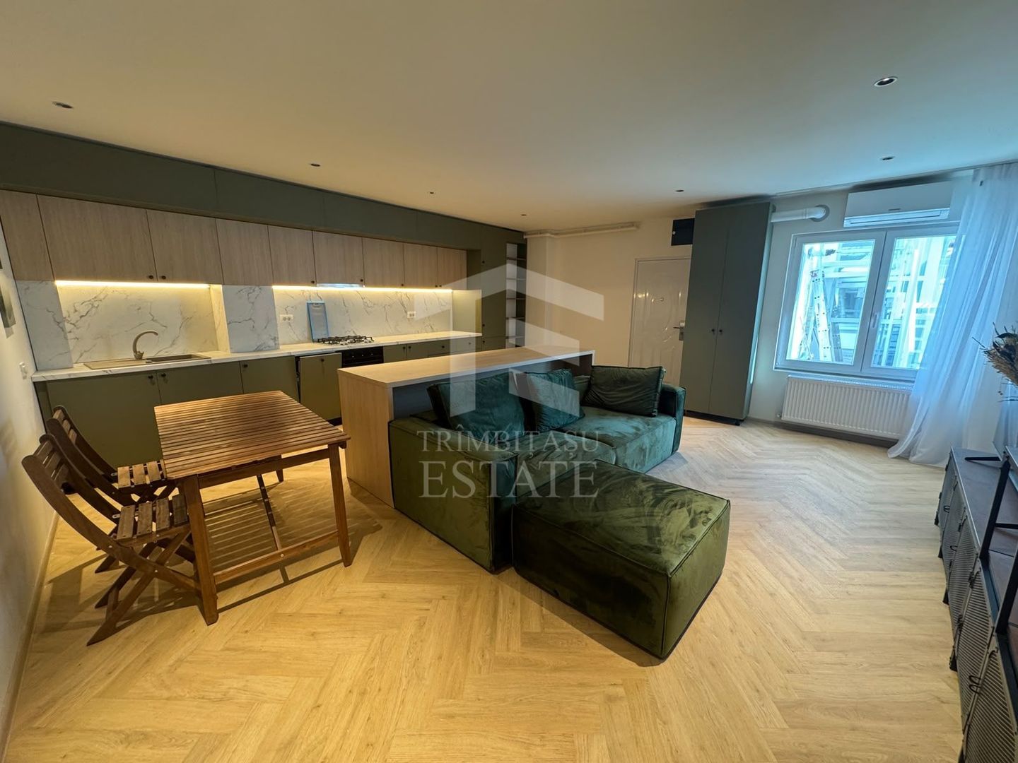 Voluntari - Craiovei 2 Camere Lux 1/1 56 mp Bloc 2025 Prima Inchiriere - Poză 1