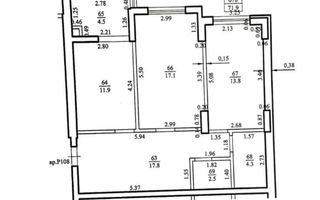 Vânzare, apartament, 2 camere, strada Vasile Lupu, Buiucani - Poză 3