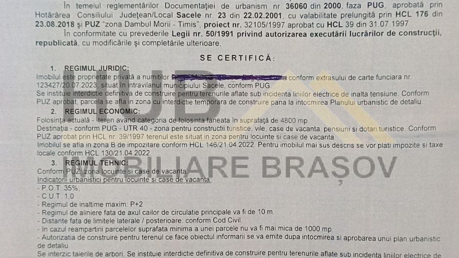 Oportunitate Investitie Teren Dambu Morii | Necesar PUD | Utilitati | 4.800mp - Poză 10