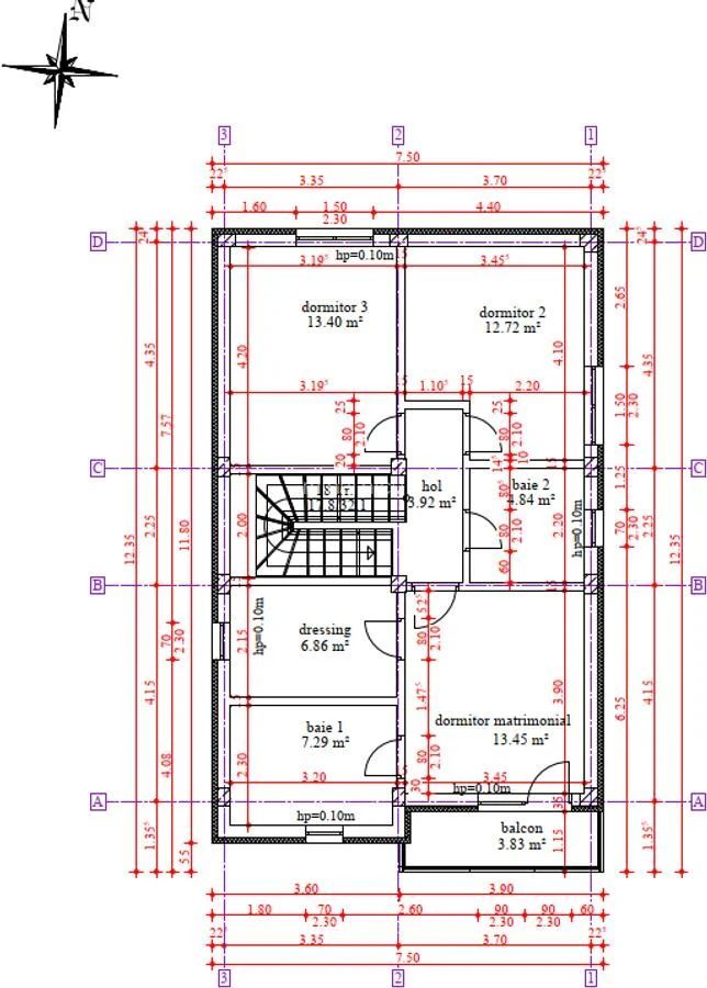 Casa P+1, 144mp utili,Balotesti - Poză 11