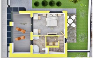 Casa MODERNA cu etaj RETRAS, zona Triajului, Selimbar - Poză 18