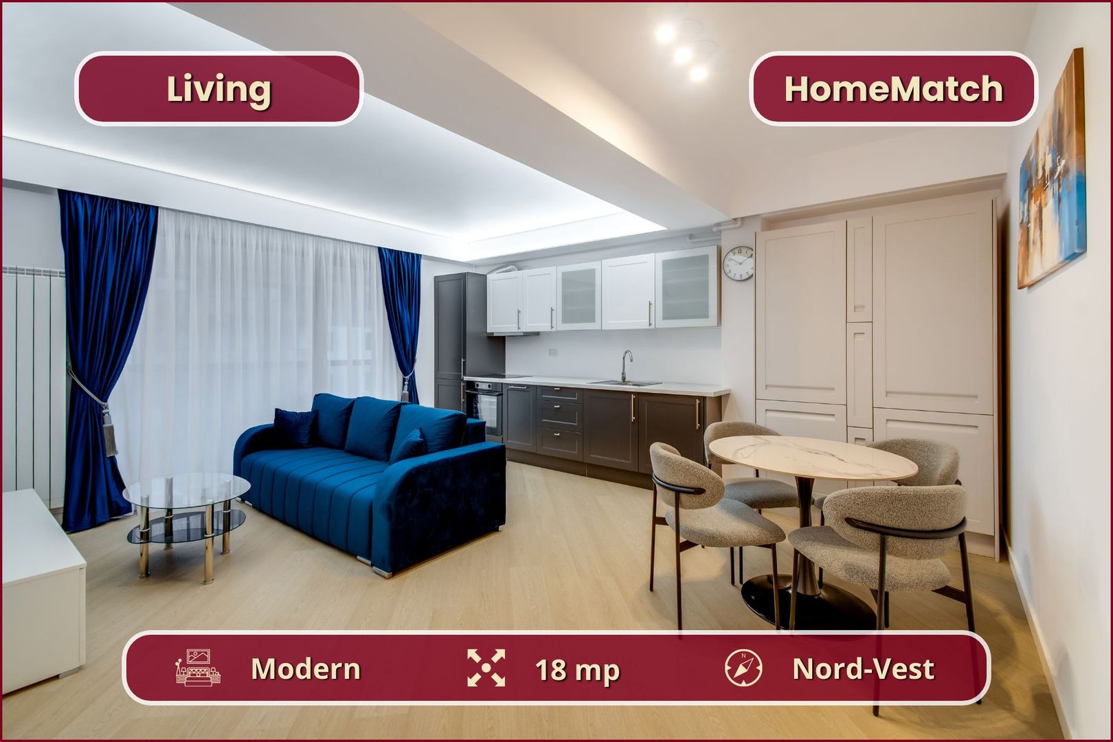 Cortina North || 2 camere || Comision 0% - Poză 3