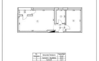 Apartament 2 camere // Bloc Boutique // Parcare inclusa // Straulesti - Schiță 10