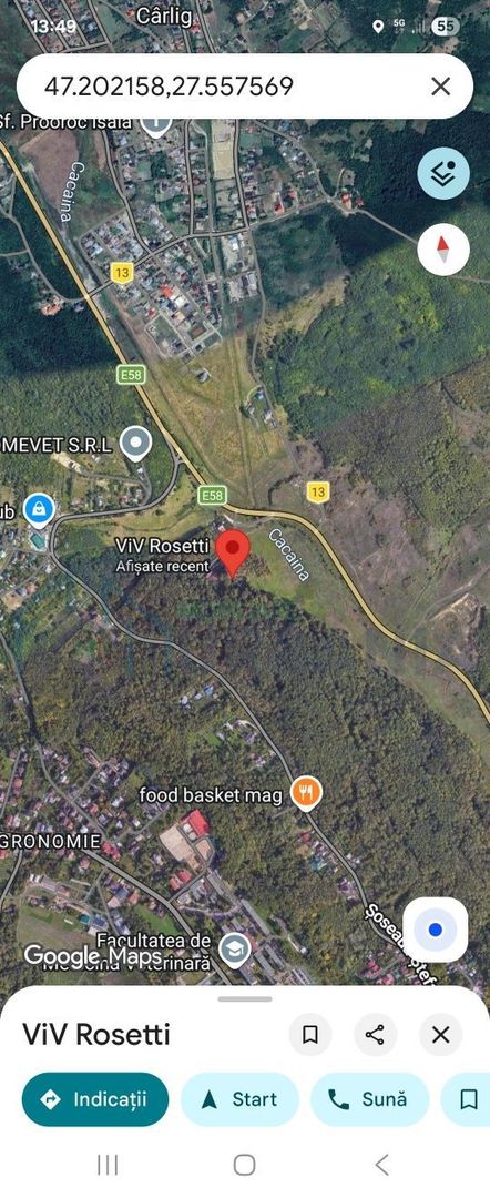 Teren de vanzare, Soseaua Stefan cel Mare, Iasi - 1330 mp - Poză 1