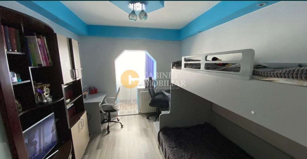 Apartament cu 3 camere, bloc din 1988 zona Zimbru mobilat-utilat - Poză 8