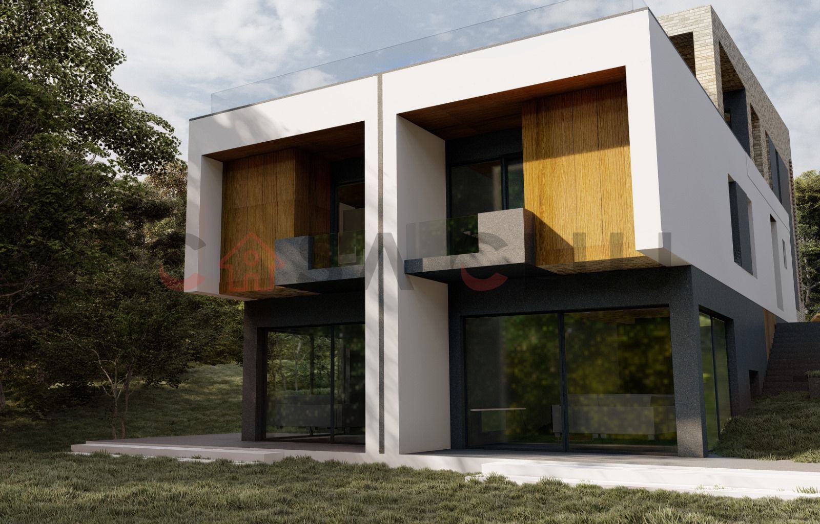 Casa cu arhitectura moderna, Iris, Cluj-Napoca - Poză 2