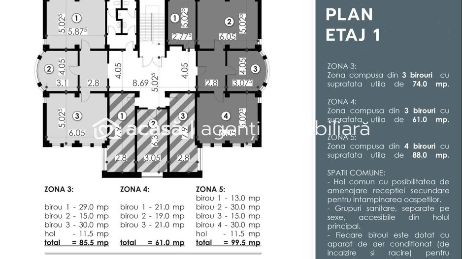 Birouri de închiriat in cladire simbol - Poză 11