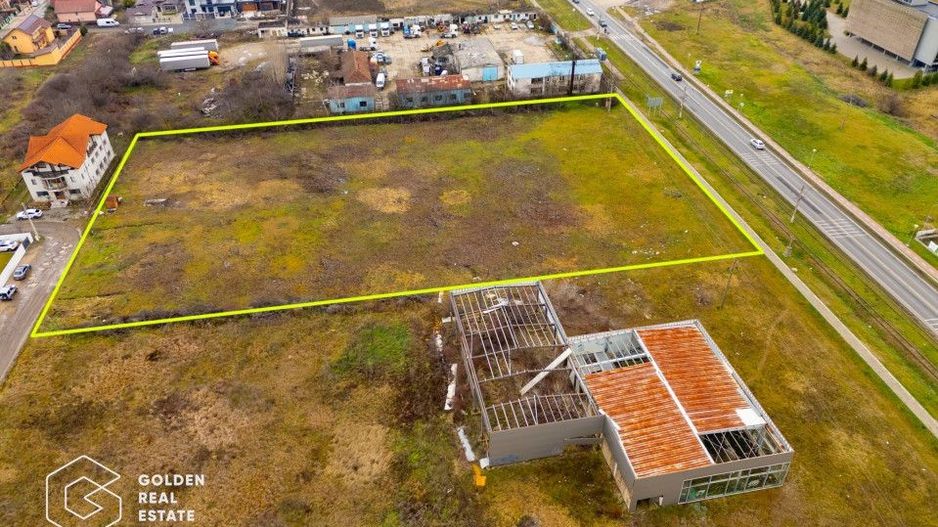 Oportunitate!Teren intravilan 10.000mp,Vladimirescu,perfect pentru bloc sau hala - Poză 5