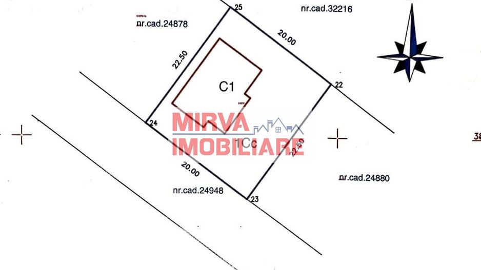 Vilă P+1 la roșu, 5 camere, 143 mp utili, teren 450 mp, Cocosesti - Schiță 61