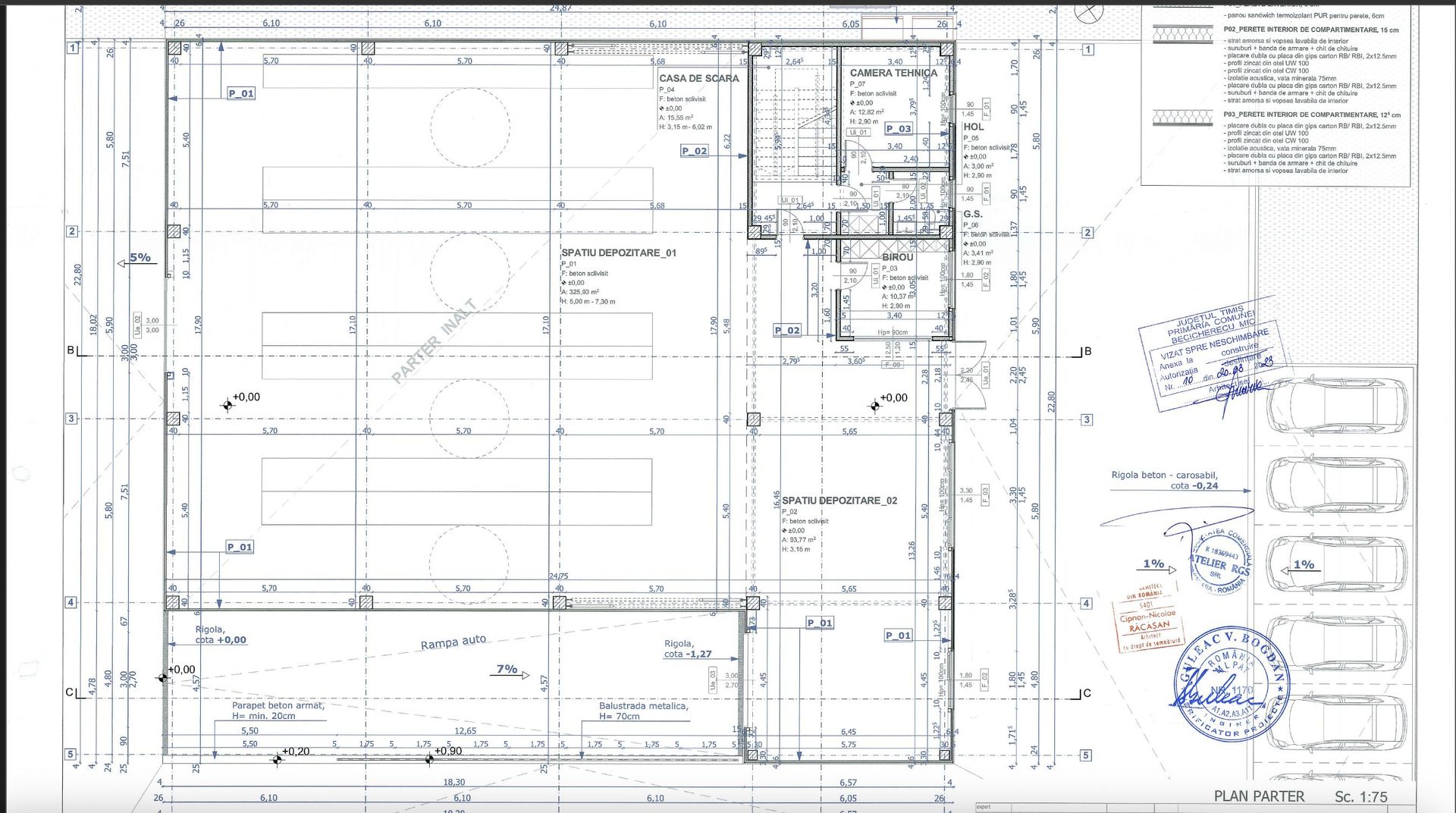 Hala depozitare cu birouri zona de N - Poză 4
