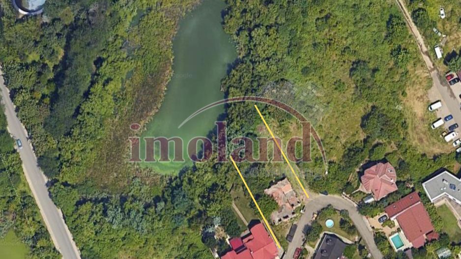 Vanzare teren intravilan, deschidere la lac | 1000 mp | Pipera - Poză 1
