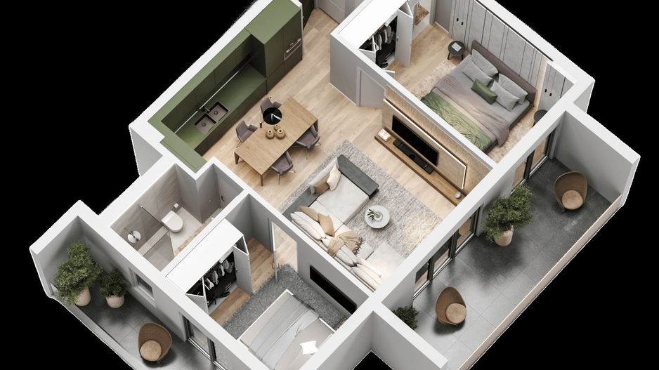 APARTAMENT 3 CAMERE | BLOC NOU | LANGA PARCUL TEI - Poză 10