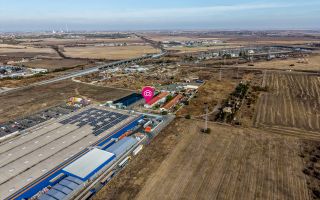 Hală industrială lângă DEDEMAN, teren 1337 mp si construcție de 814 mp - Poză 1
