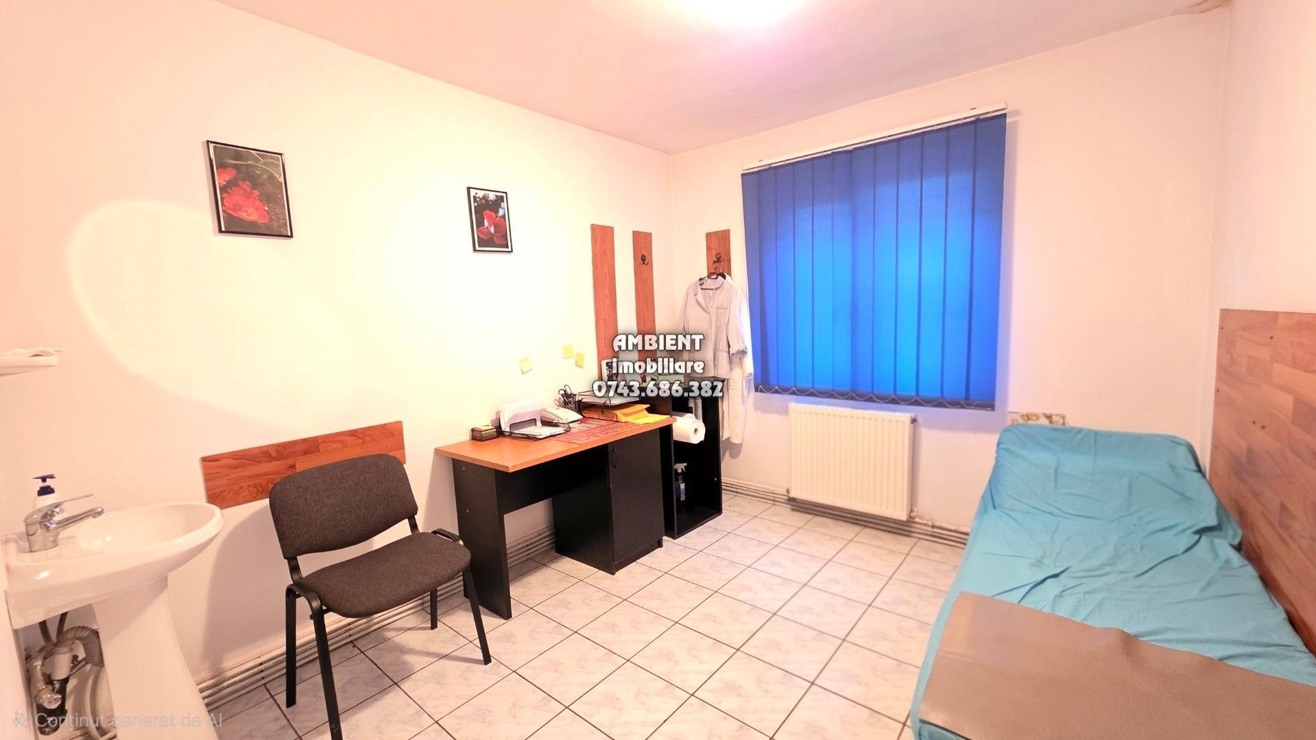CABINET MEDICAL - Apartament 2 camere, PARTER, zona CENTRU; - Poză 2