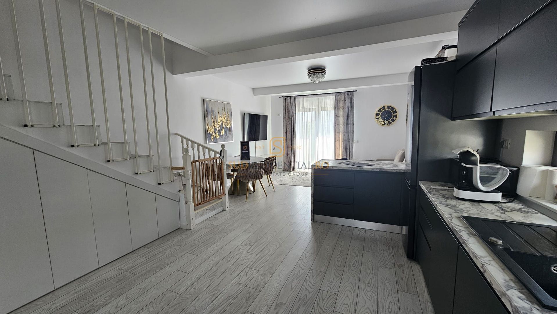 Duplex 3 camere/ Mobilat și utilat/ Curte 156 mp/ Comuna Berceni - Poză 8