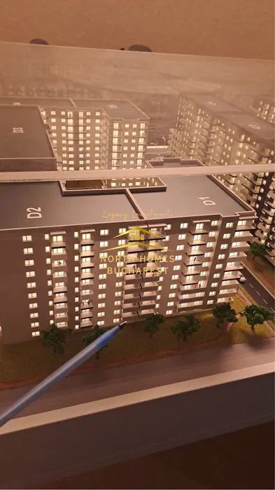 Apartament de 3 camere si 2 bai cu garaj subteran - Cortina North - Poză 4