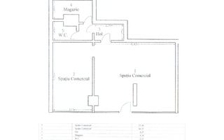 Sapient | Spatiu comercial în zona Oneștilor, Oradea - Schiță 6