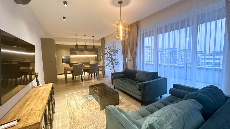 Penthouse de LUX 4 camere cu terasă spectaculoasă de 122 mp + jacuzzi - Poză 1