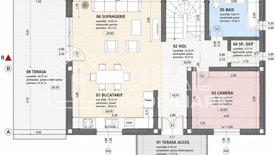 Casa Individuala Moderna cu 560 mp de curte, in Cristian - Schiță 10