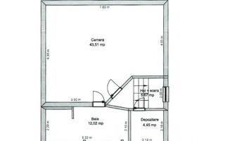 Spatiu birouri Centru, langa pacrul Sub Arini, Sibiu - Schiță 13